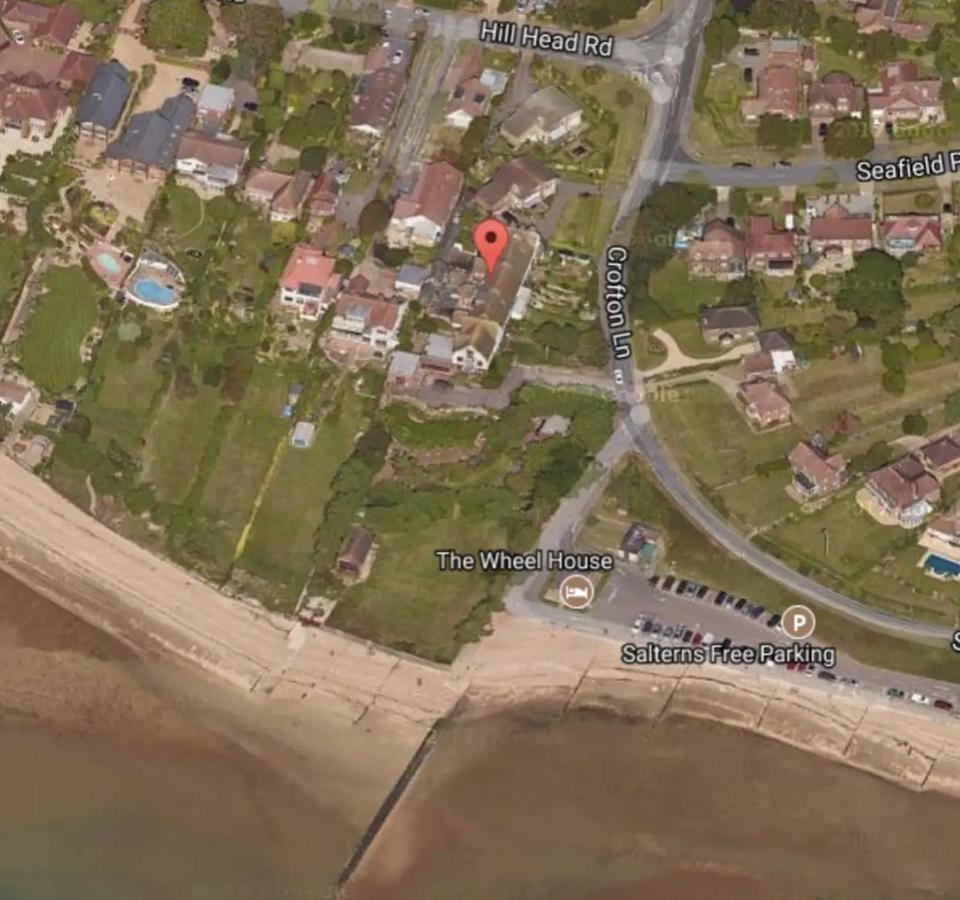 Solent Sea View Beach Cottage Hill Head Exterior foto